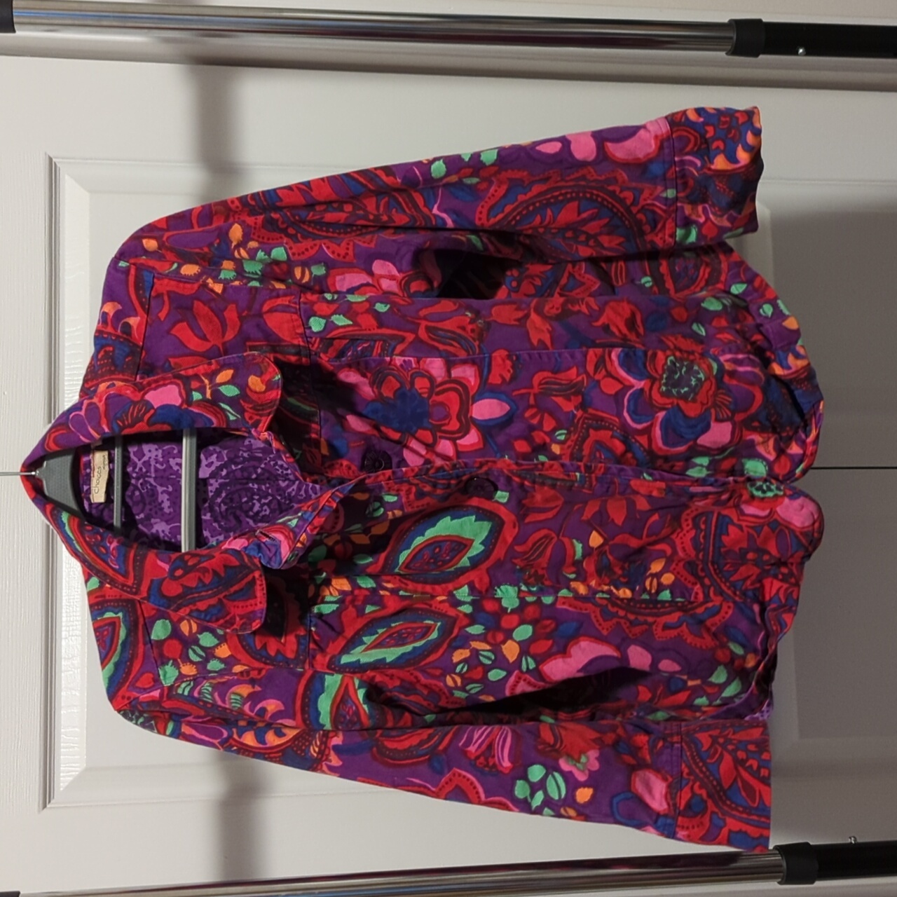 Choices Multicolor Patterned Jacket